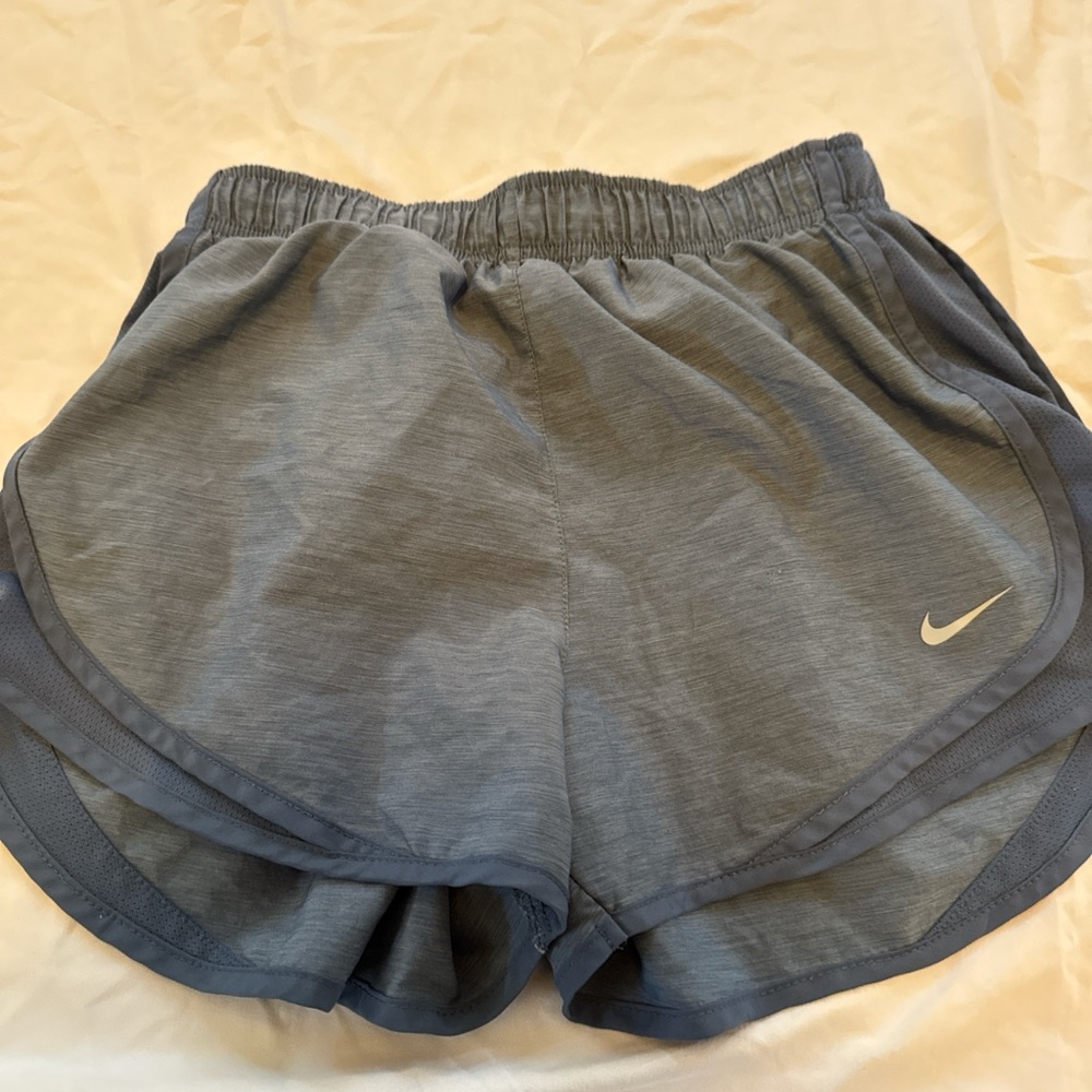 Nike Women's Blue Gray Athletic Shorts